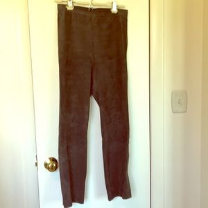 Vince suede pants, M